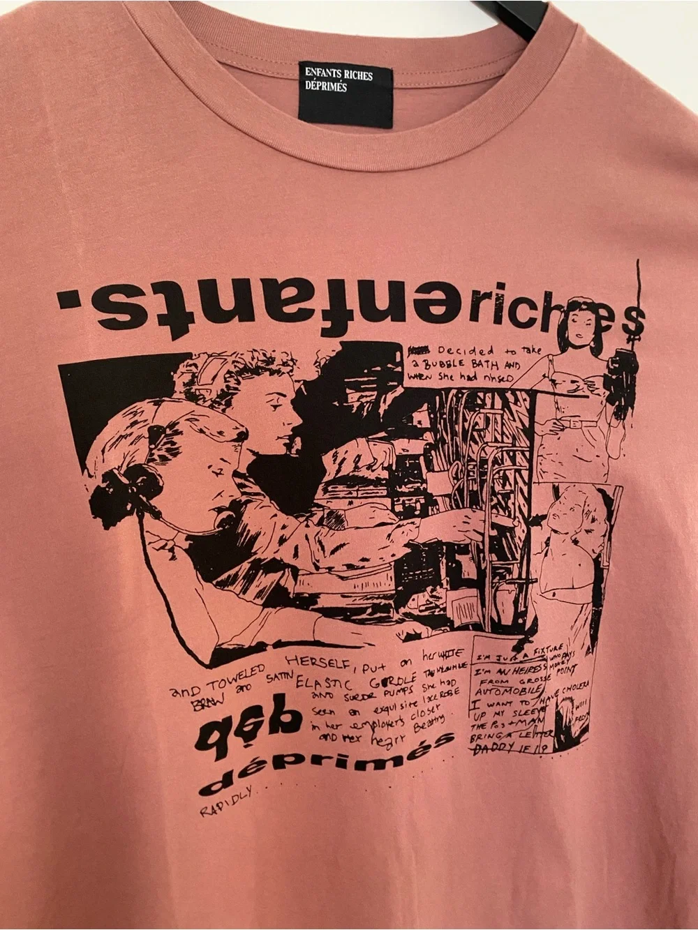 Enfants Riches Déprimés - Radio Control Room T-Shirt Faded Pink